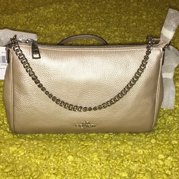 Coach Handbags - Coach Crossbody chain link bag